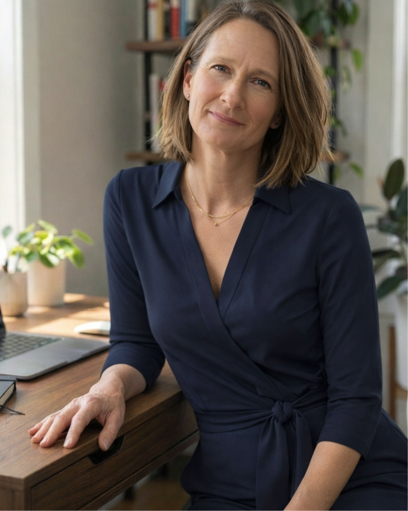 Danielle Molder teaching everyday AI to adults over 50